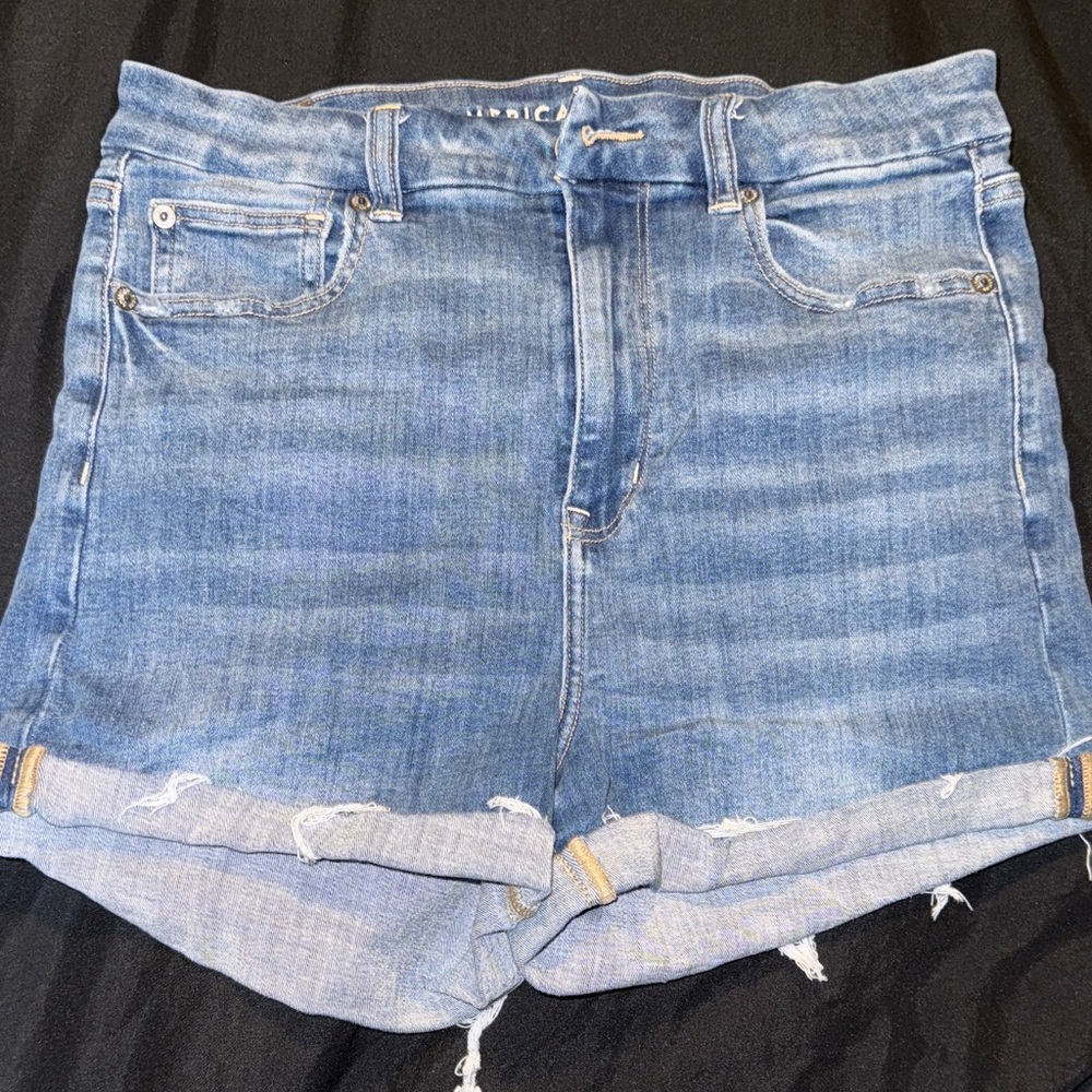 American Eagle Denim Blue Women's Shorts